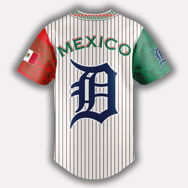 Tigers Mexican Heritage Night 2025 Jersey 3
