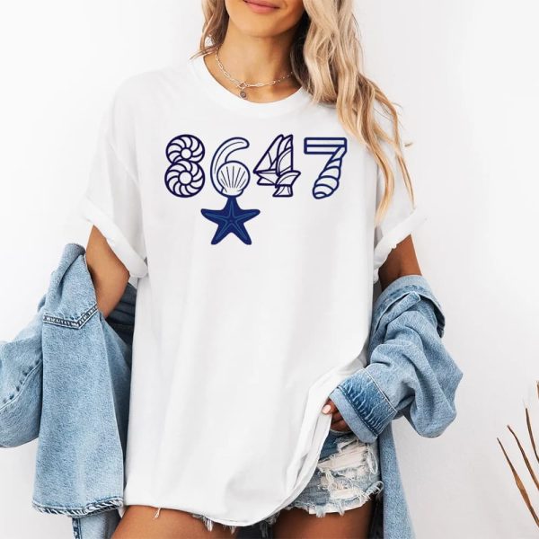 Trump 8647 Starfish Seashells Shirt 2