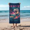 Trump Gulf Of America You'll Love It Here Beach Towel