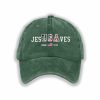USA Jesus Saves John 3 16 Hat 3