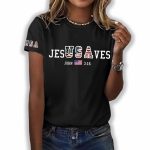 USA Jesus Saves John 3 16 Shirt