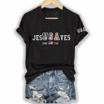 Vintage USA Jesus Saves Shirt