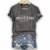 Vintage USA Jesus Saves Shirt 7