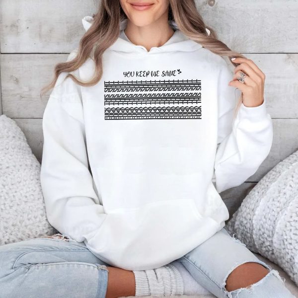 You Keep Me Sane Fuck This Shit Hidden Message Shirt