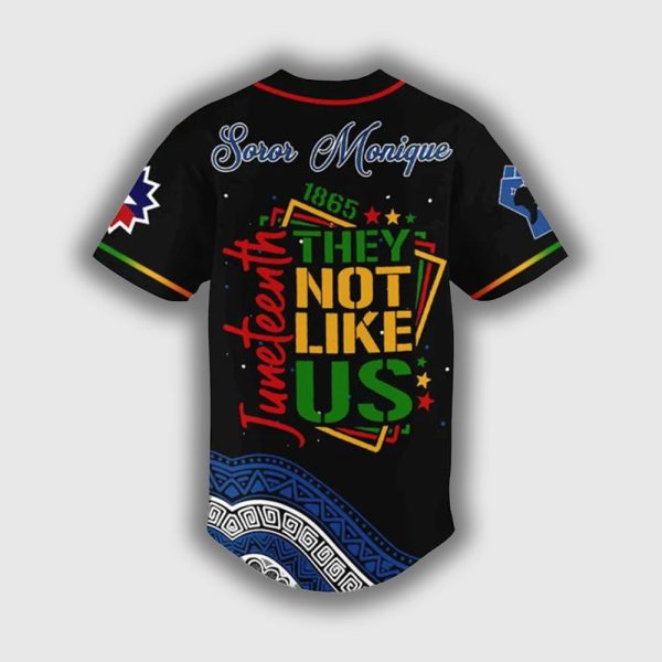 Zeta Phi Beta Juneteenth Day They Not Like Us 2025 Jersey 3