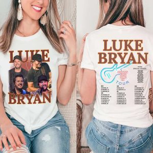Luke Bryan 2025 Concert Two-Sided Shirt