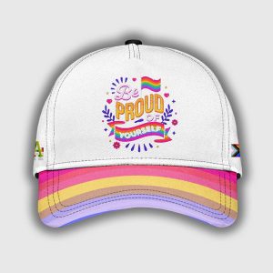 Dodgers 2025 Pride Month Be Proud Of Yourself Hat