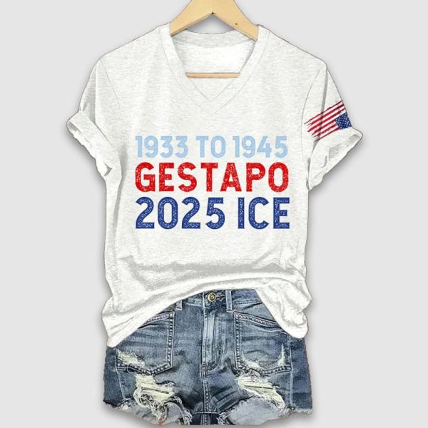1933 To 1945 Gestapo 2025 Ice Shirt 3
