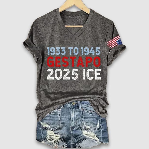 1933 To 1945 Gestapo 2025 Ice Shirt 4
