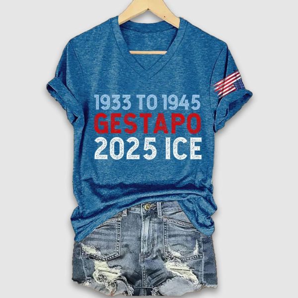 1933 To 1945 Gestapo 2025 Ice Shirt 5