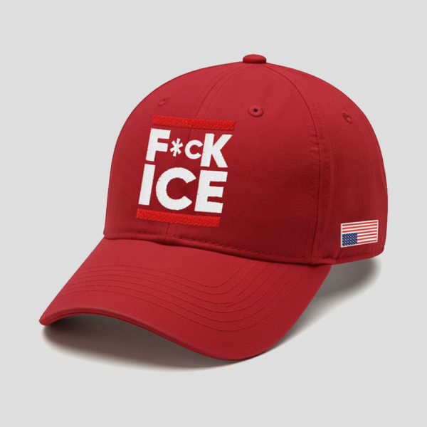 America LA Fuck ICE Print Baseball Cap 2