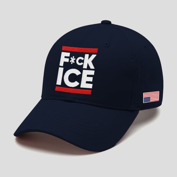 America LA Fuck ICE Print Baseball Cap 3