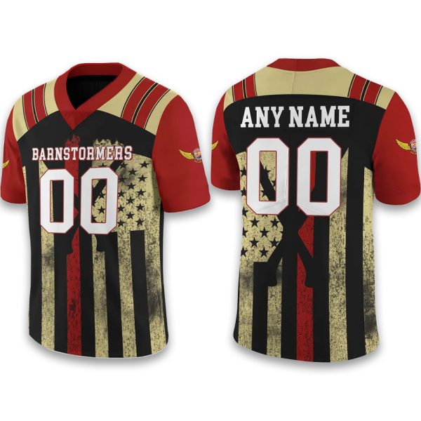Barnstormers 2025 First Responders Night Football Jersey