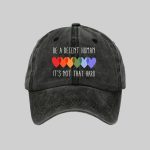 Be A Decent Human It's Not That Hard Baseball Cap