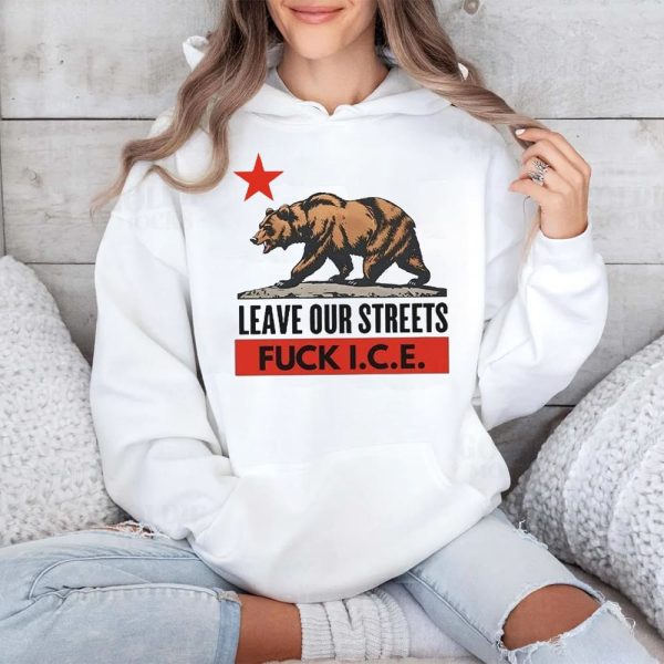 Bear Leave Our Streets Fuck Ice Shirt 4