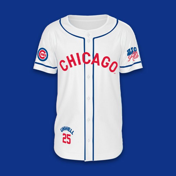 Cubs Big Al's Takeover Jersey 2025 Giveaway