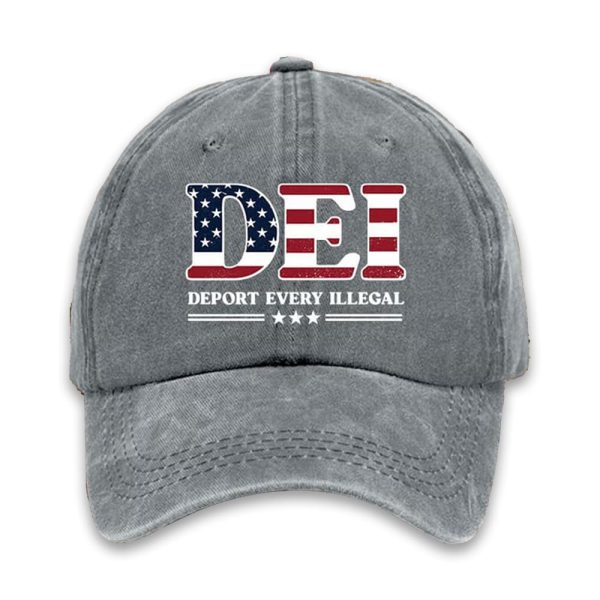 DEI USA Deport Every Illegal Baseball Cap 2