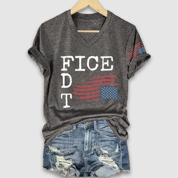 FDT FICE Abolish Ice Fuck Ice Shirt 3