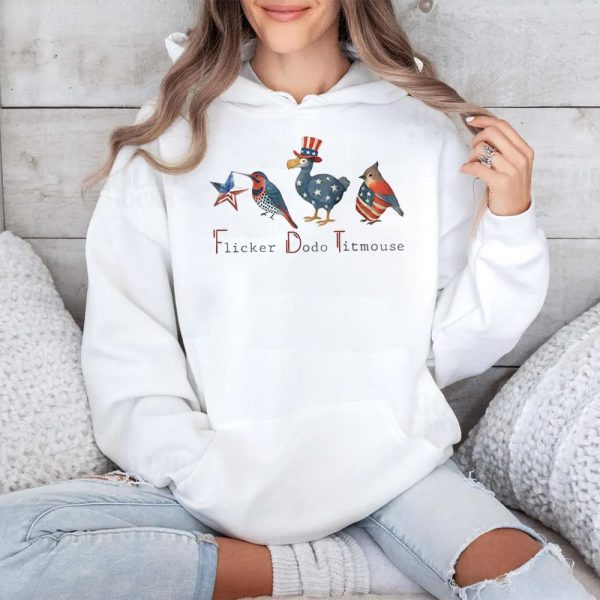 FDT Flicker Dodo Titmouse Independence Day Shirt 4