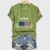 FDT Im Fine 4th of July Shirt 5