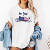 FDT Im Fine Drowning 4th of July Shirt 2