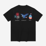 Fireworks Democracy Treats Independence Day FDT Shirt