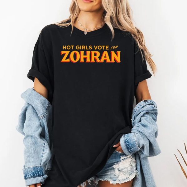 Hot Girls For Zohran Shirt 2