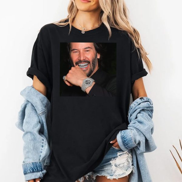 John Wick Bust Down Keanu Reeves Shirt