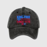 King Free Since 1776 86 47 Baseball Cap
