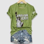 Liberty Statue Abolish Ice Shirt