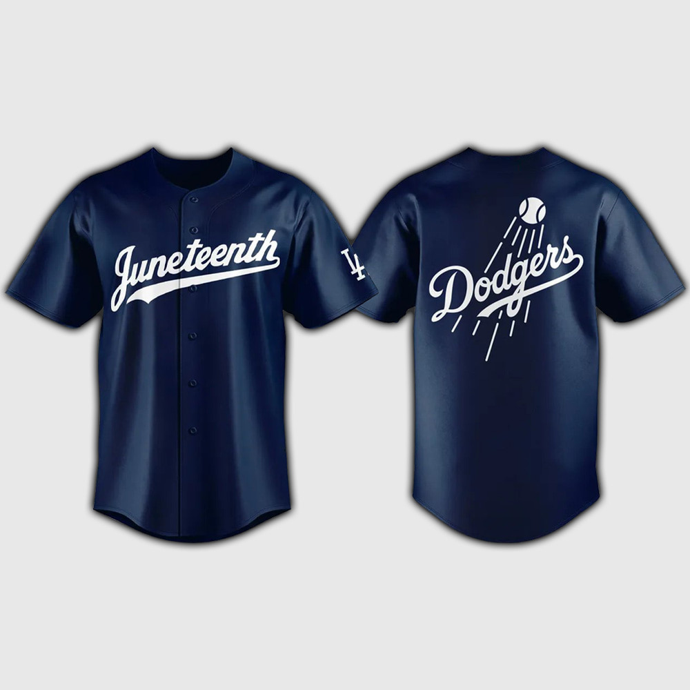 Lil Wayne Dodgers Juneteenth Baseball Jersey Lil Wayne Dodgers Juneteenth Baseball Jersey