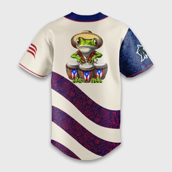 Marlins Puerto Rican Heritage Baseball Jersey 2025 3