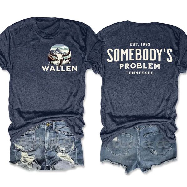 Morgan Wallen Est 1993 Somebodys Problem Tennessee T Shirt 1