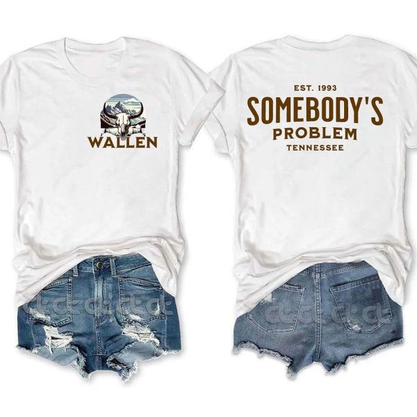 Morgan Wallen Est 1993 Somebody's Problem Tennessee T-Shirt