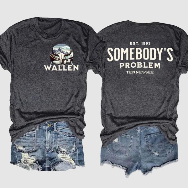 Morgan Wallen Est 1993 Somebodys Problem Tennessee T Shirt 4