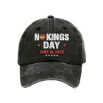 No Kings Day June 14 2025 Baseball Cap