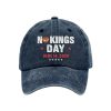 No Kings Day June 14 2025 Baseball Cap 2