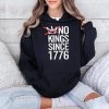 No Kings Since 1776 Shirt