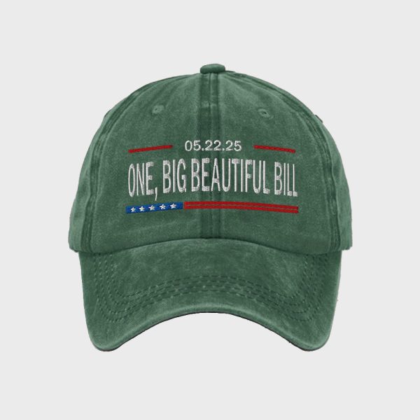 One Big Beautiful Bill 052225 Baseball Cap 2