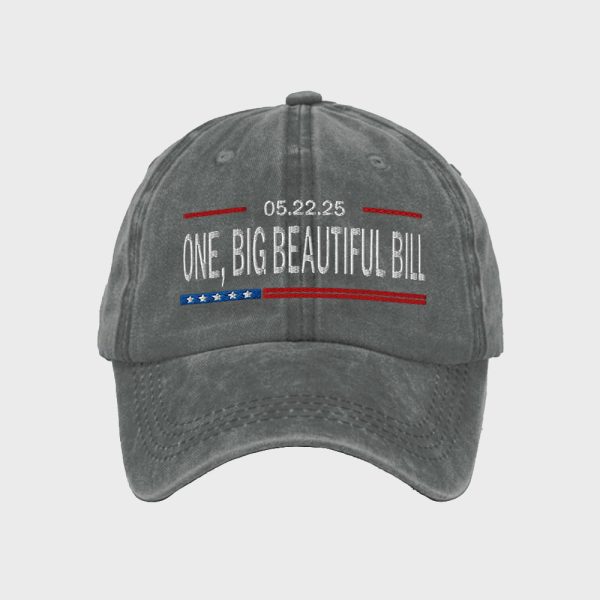 One Big Beautiful Bill 052225 Baseball Cap 3