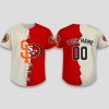 Personalized Giants x 49ers Baseball Jersey