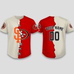 Personalized Giants x 49ers Baseball Jersey