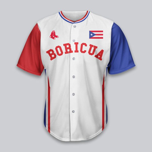 Red Sox Puerto Rican Celebration Jersey 2025 Giveaway 1