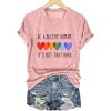 Retro Be A Decent Human It's Not That Hard Print T Shirt