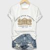Retro Truth Over Tyranny Est 1636 Cambridge Ma Print T Shirt 3