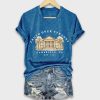 Retro Truth Over Tyranny Est 1636 Cambridge Ma Print T Shirt 4