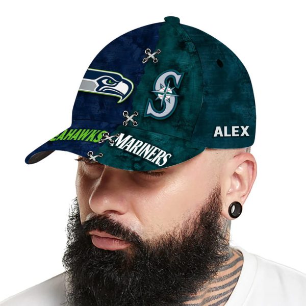 Seahawks x Mariners Classic Cap 2