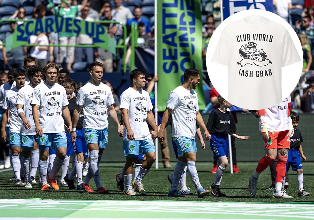 Sounders Protest Club World Cup with Cash Grab Shirts Over Prize Money Dispute