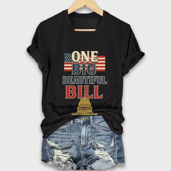 Trump America One Big Beautiful Bill Resist Shirt