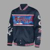Usher Braves Peace Up A Town Down Bomber Jacket